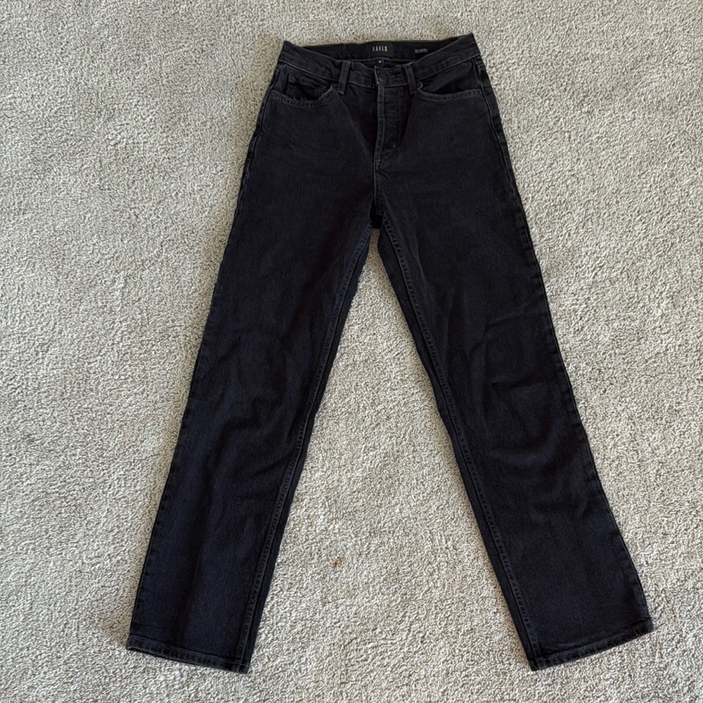 Rails | The Topanga High Rise Straight Jeans | Size 26 | Black - Picture 2 of 6
